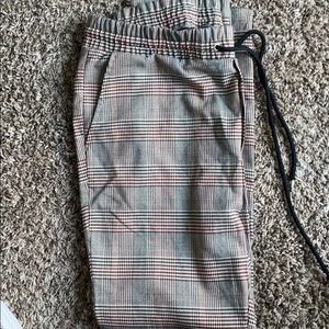 Plaid pants